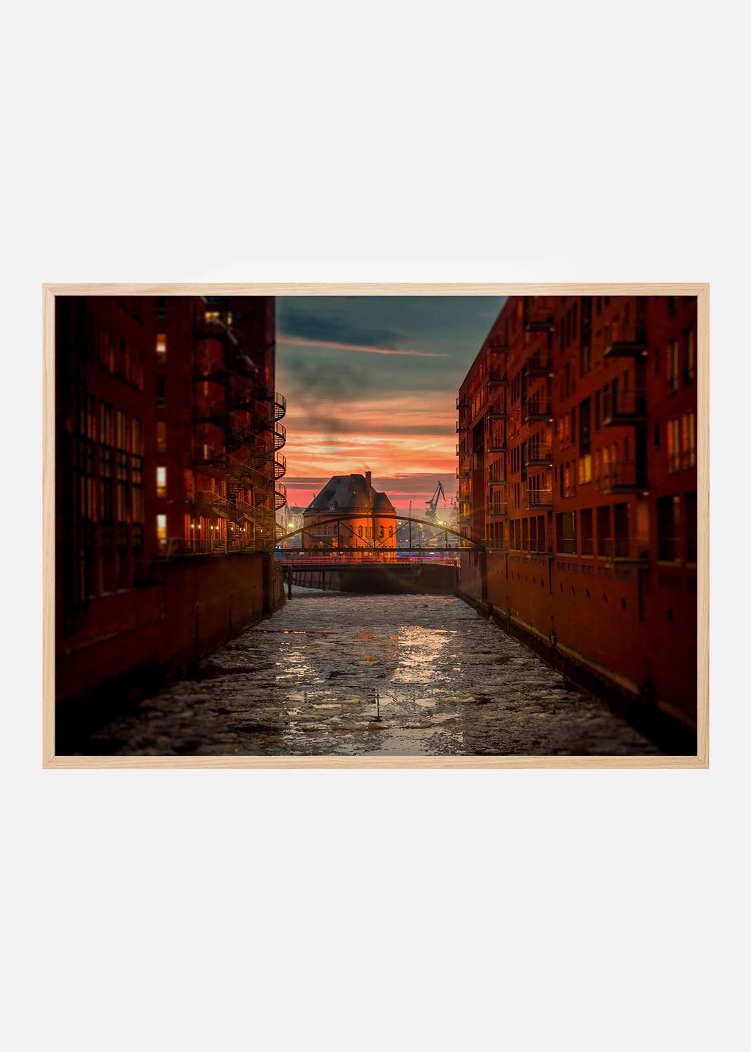 Product Image for City i vatten (40x50 cm)