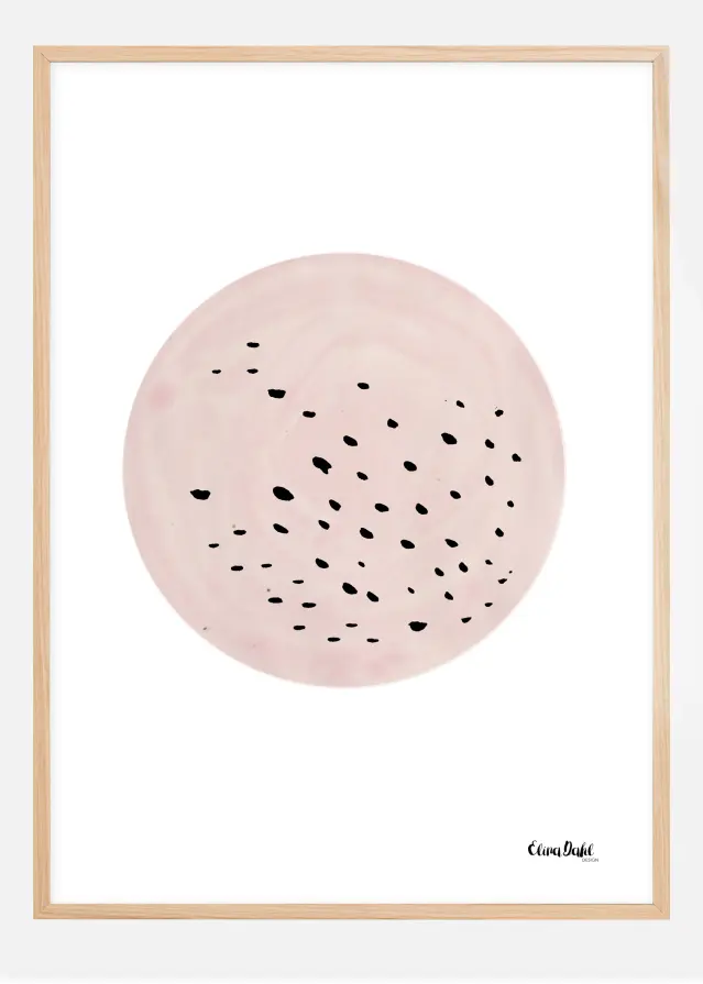 Dots circle Poster