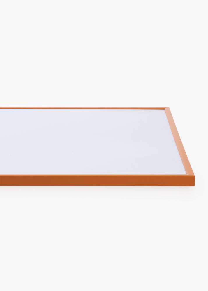 Cadre New Lifestyle Orange clair 50x70 cm - Passe-partout Blanc 40x60 cm