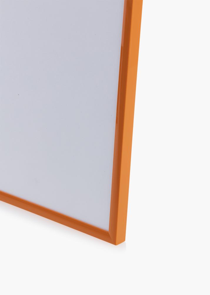 Cadre New Lifestyle Orange clair 50x70 cm - Passe-partout Blanc 40x60 cm