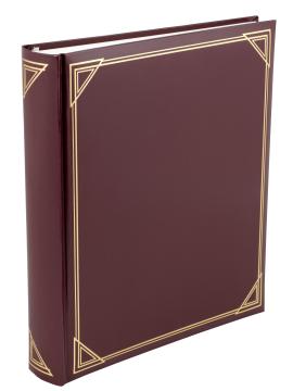 Henzo Promo Album Bordeaux - 29x33 cm (100 pages blanches / 50 feuilles)