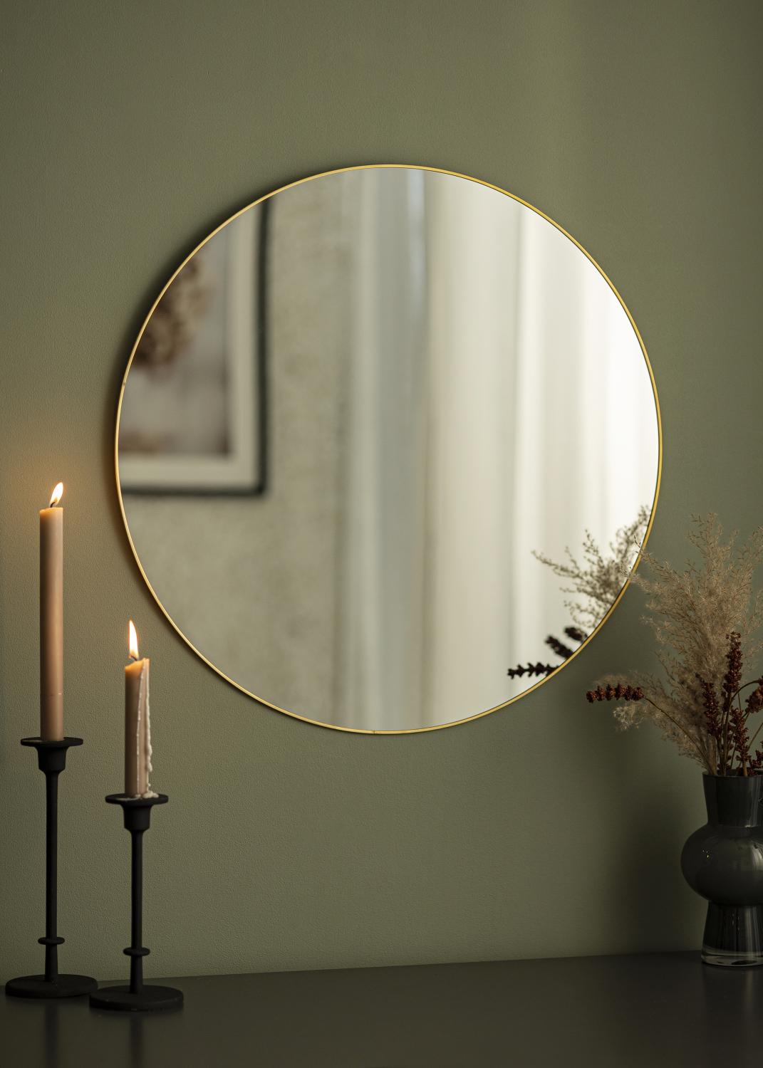 Product Image for Round Mirror Jersey - Thin Brass diamètre 60 cm