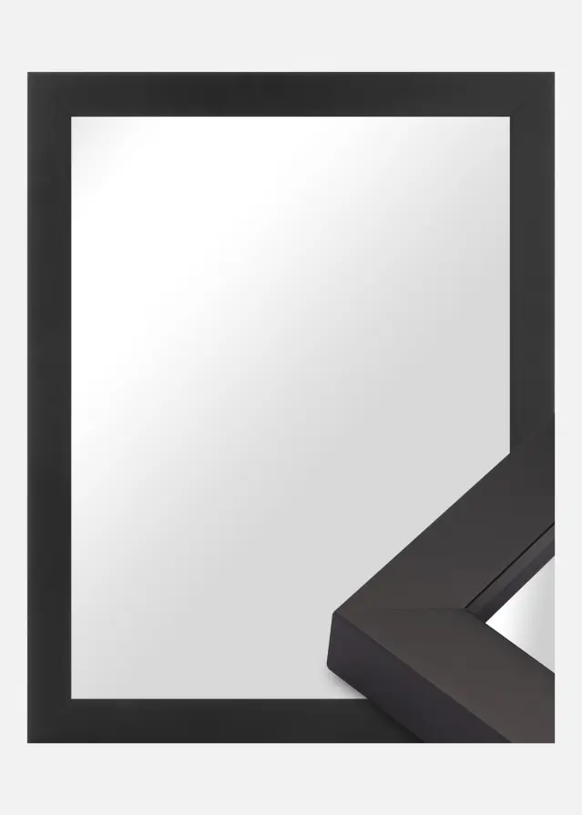 Miroir Hathor Noir - Sur mesure