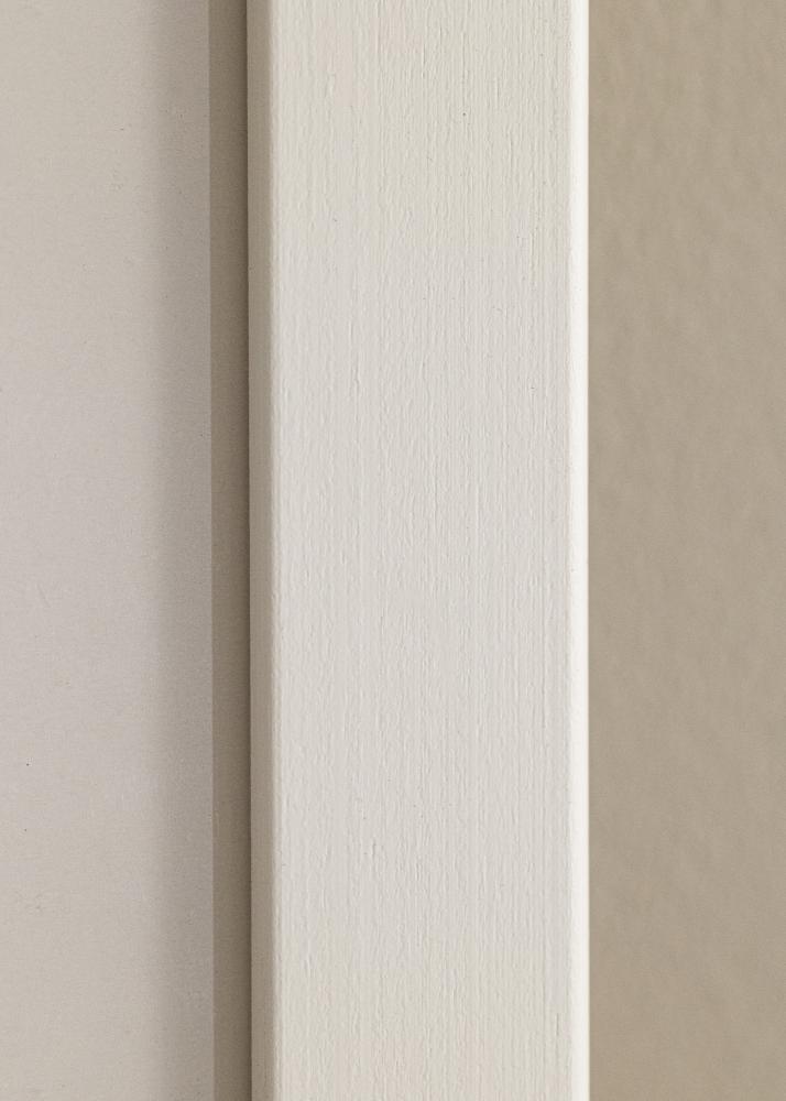 Cadre Trendline Blanc 60x60 cm - Passe-partout Blanc 45x45 cm