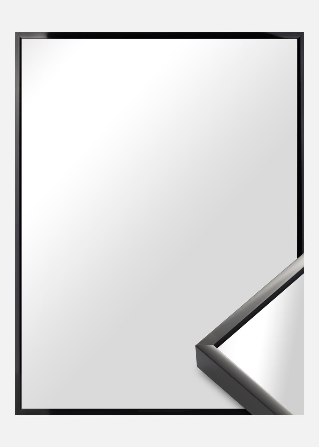 Product Image for Miroir Nielsen Premium Alpha Brillant Noir - Propres mesures