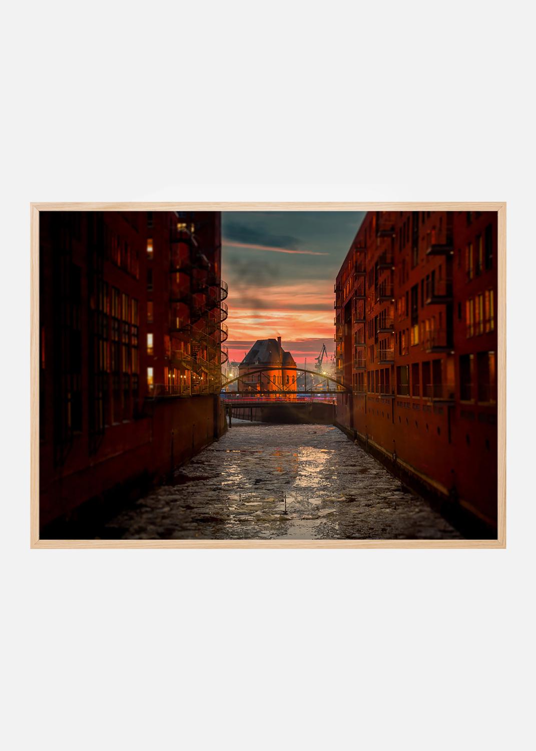 Product Image for City i vatten (70x100 cm)