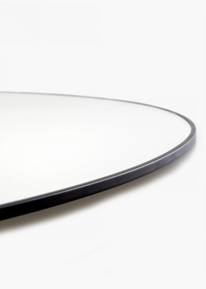 KAILA Round Mirror - Thin Black diamètre 70 cm