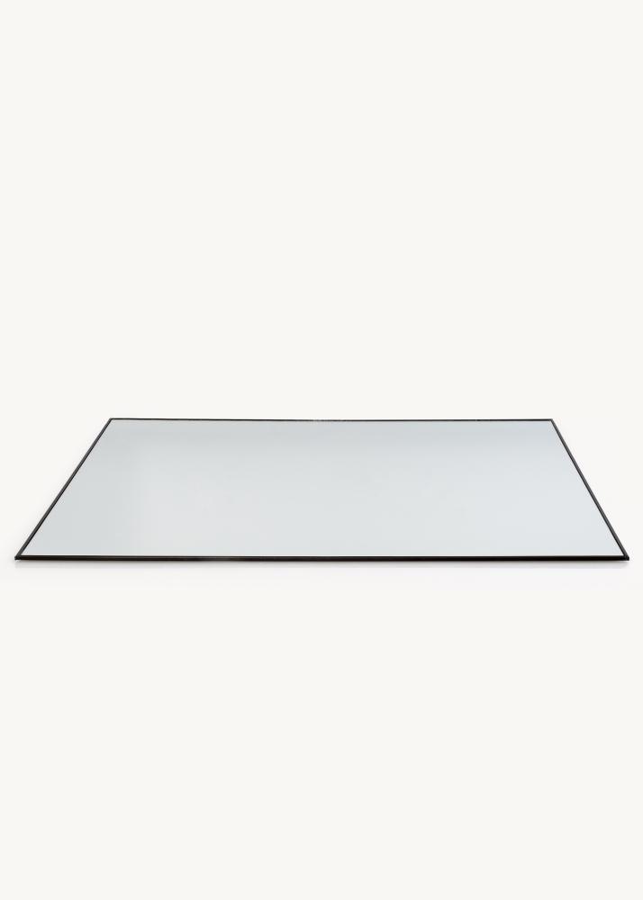 KAILA Square Mirror - Thin Black 80x80 cm