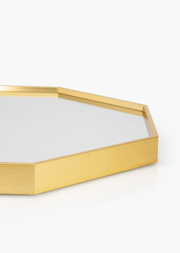 KAILA Miroir Octagon Or diamètre 50 cm