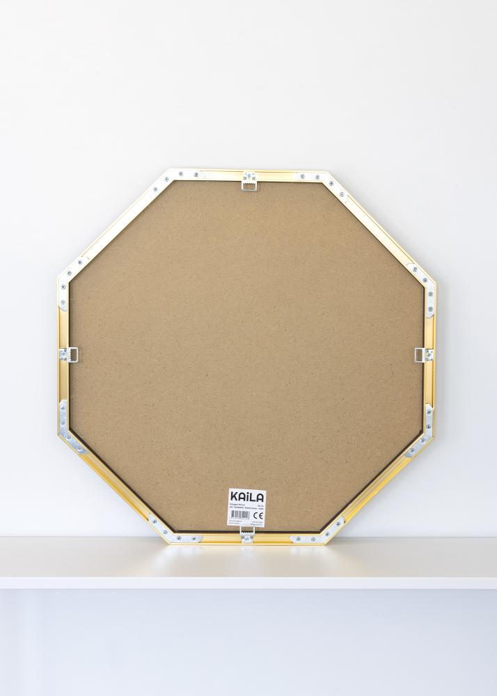 KAILA Miroir Octagon Or diamètre 50 cm