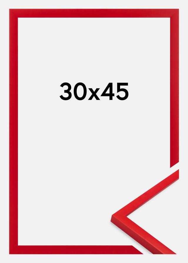 Cadre Kent Verre Acrylique Rouge 30x45 cm