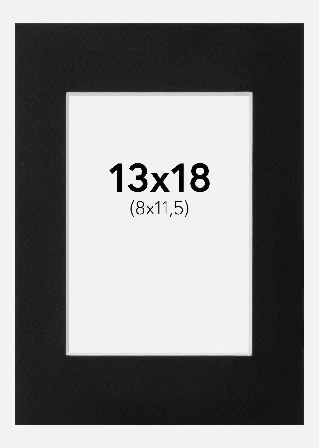 Product Image for Passe-partout Canson Noir (noyau blanc) 13x18 cm (8x11,5)