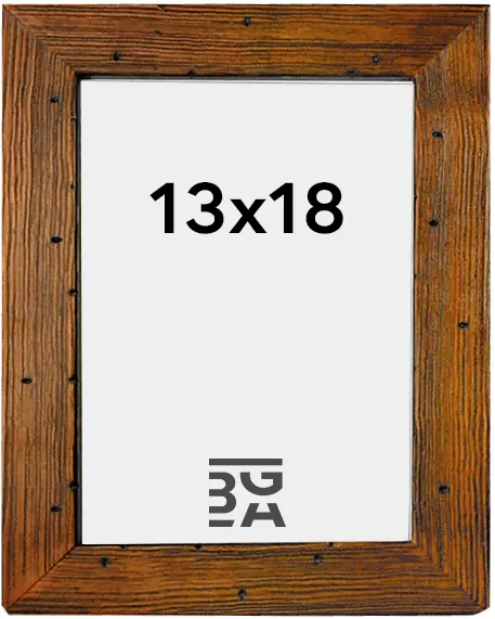 Cadre Theresa Marron 13x18 cm