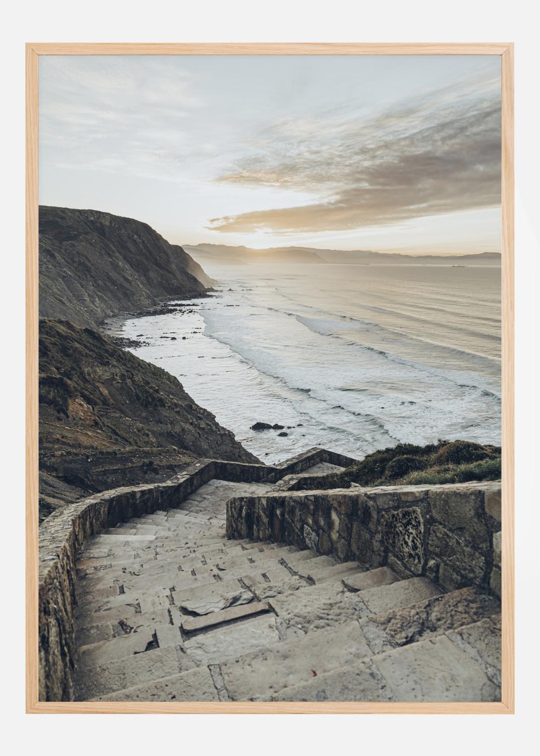 Product Image for Stairs to the ocean Poster (21x29,7 cm (A4))