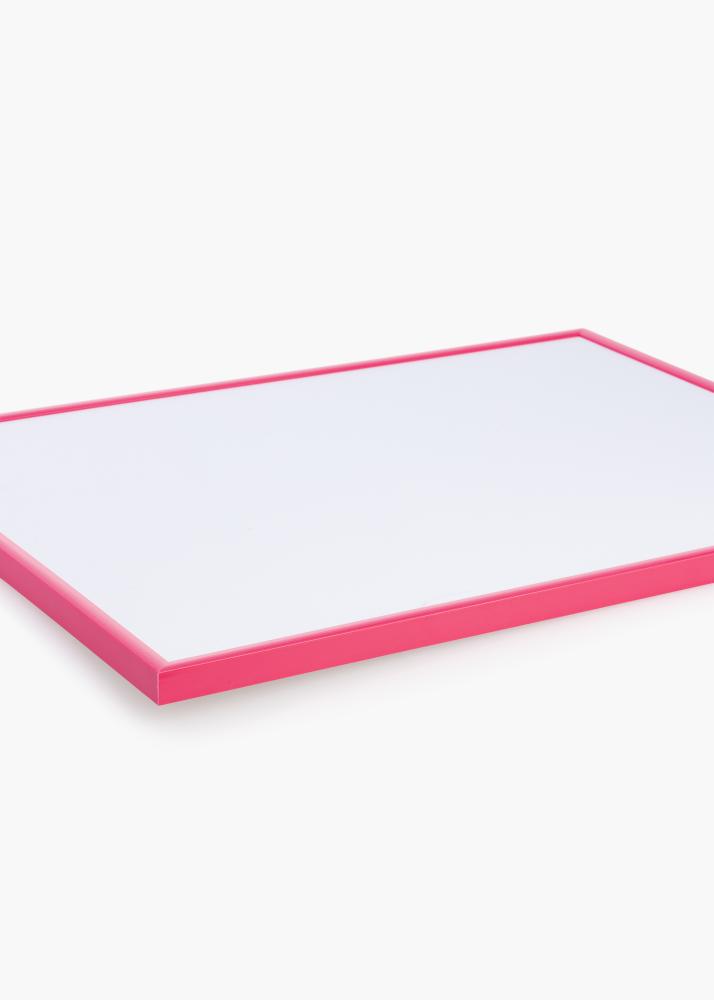 Cadre New Lifestyle Hot Pink 50x70 cm - Passe-partout Blanc 40x60 cm