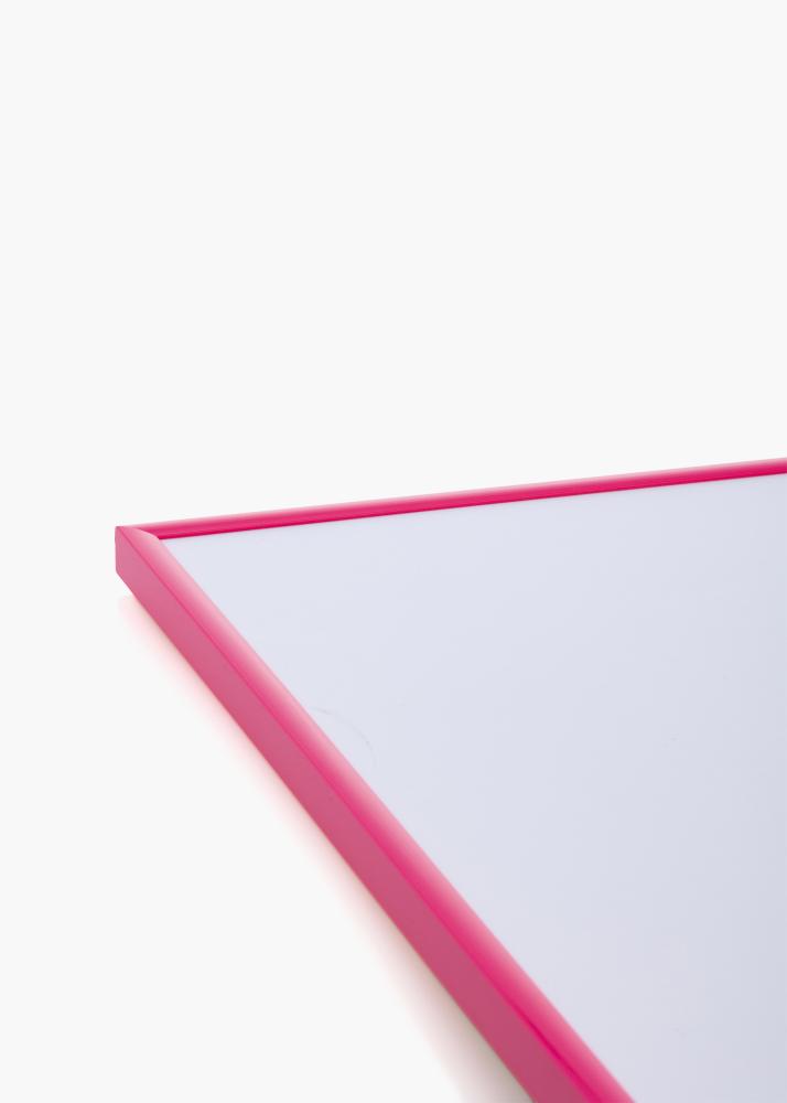 Cadre New Lifestyle Hot Pink 30x40 cm - Passe-partout Blanc 21x30 cm