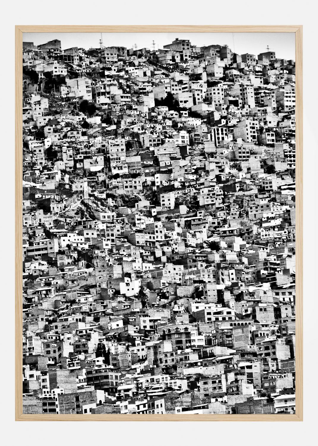 Product Image for Favela Village in El Alto La Paz Bolivia Poster (21x29,7 cm (A4))
