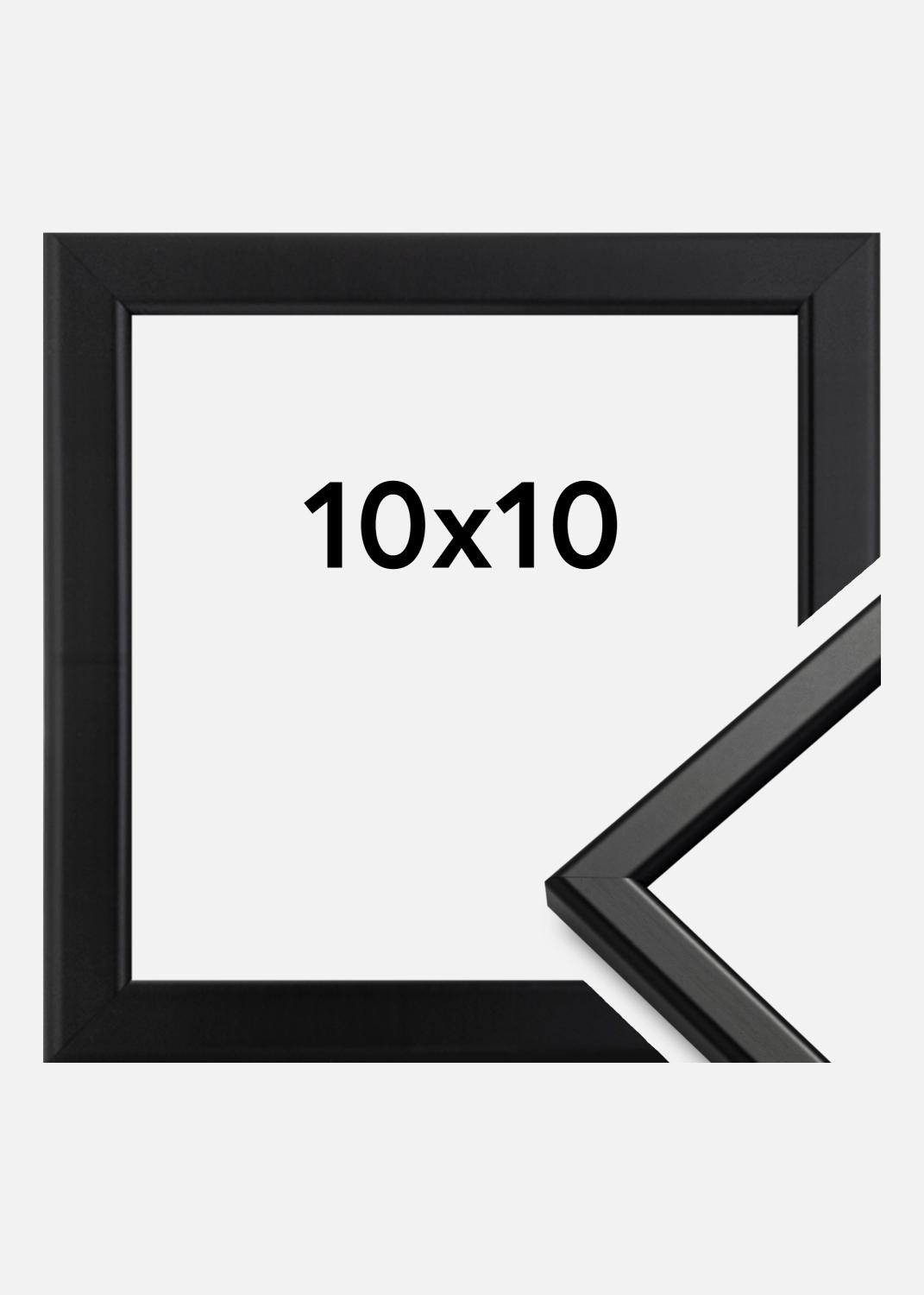 Product Image for Cadre Slim Mat Verre antireflet Noir 10x10 cm