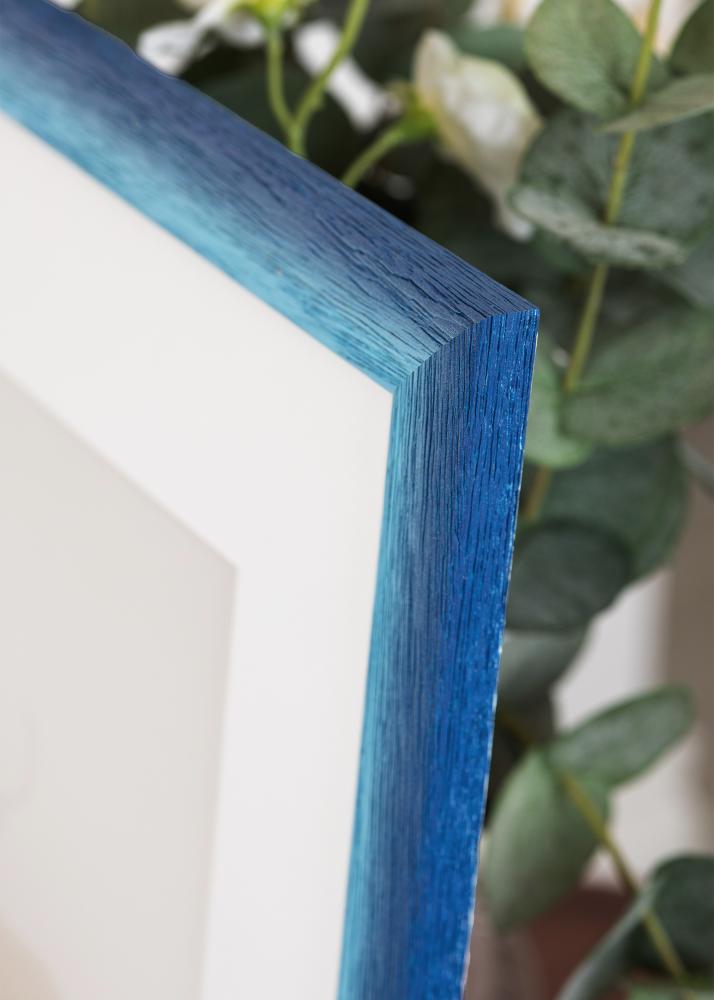 Cadre Cornwall Verre Acrylique Bleu Foncé 50x70 cm