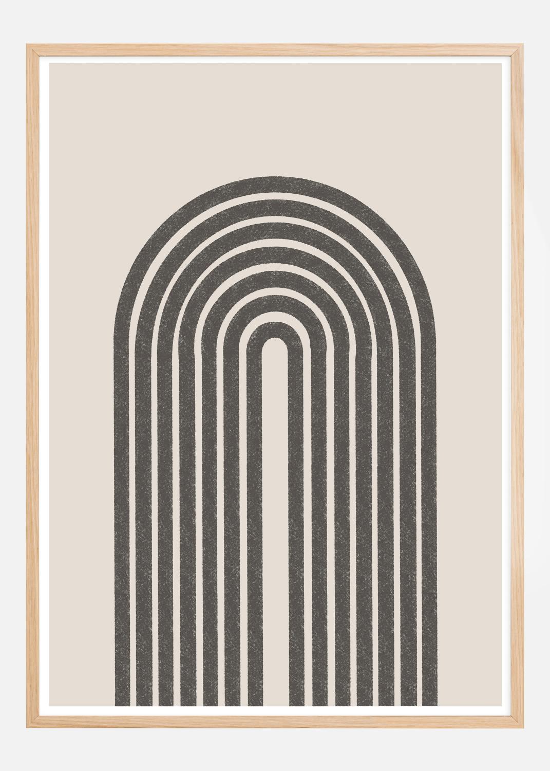 Product Image for Flow Shapes No13 Poster (21x29.7 cm (A4))