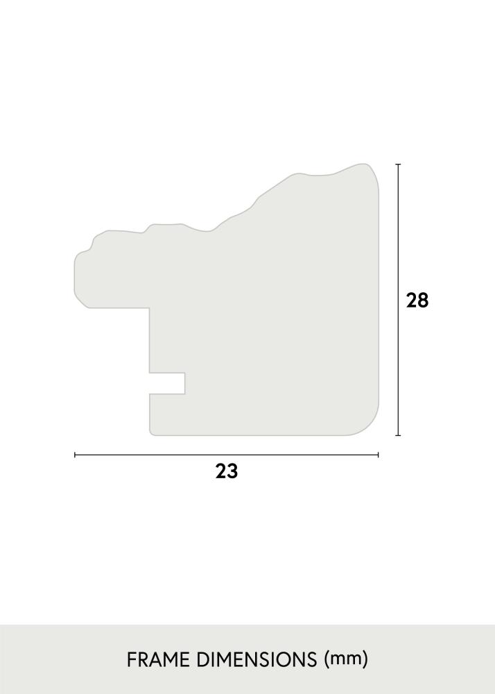 Miroir Smith Or-Argent - Propres mesures