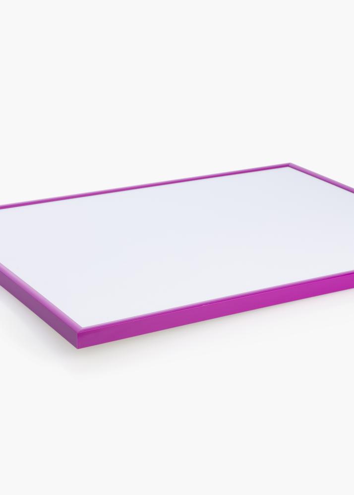 Cadre New Lifestyle Fuchsia 30x40 cm - Passe-partout Blanc 21x30 cm