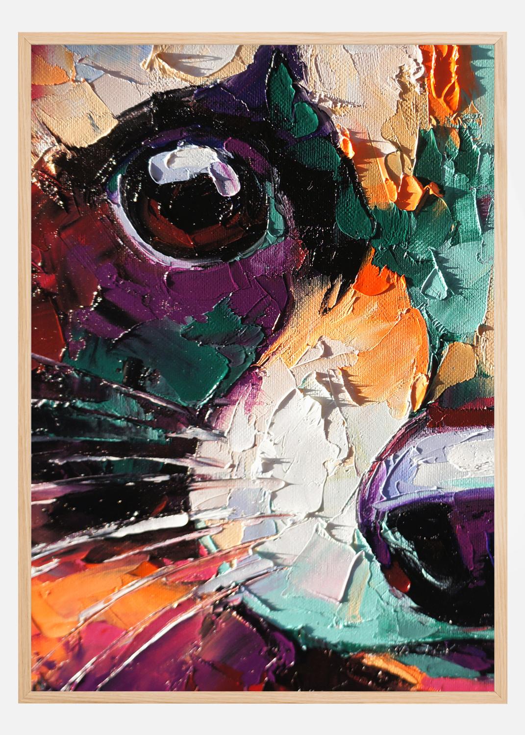 Product Image for Raccoon Painting Poster (21x29,7 cm (A4))