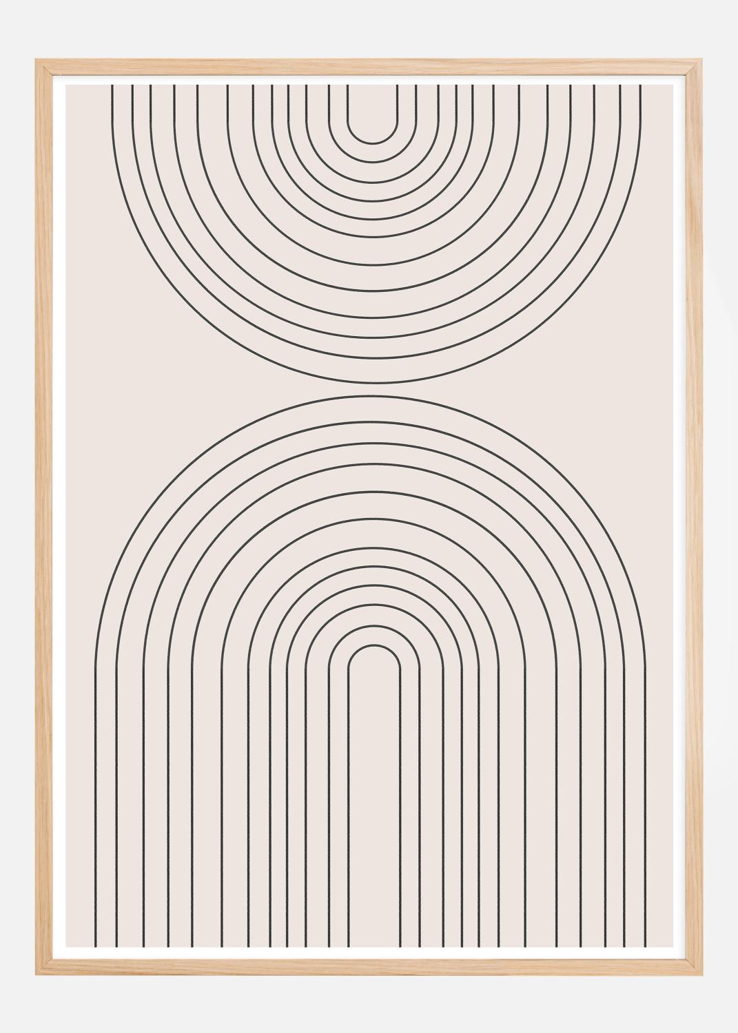 Product Image for Flow Shapes No16 Poster (21x29.7 cm (A4))