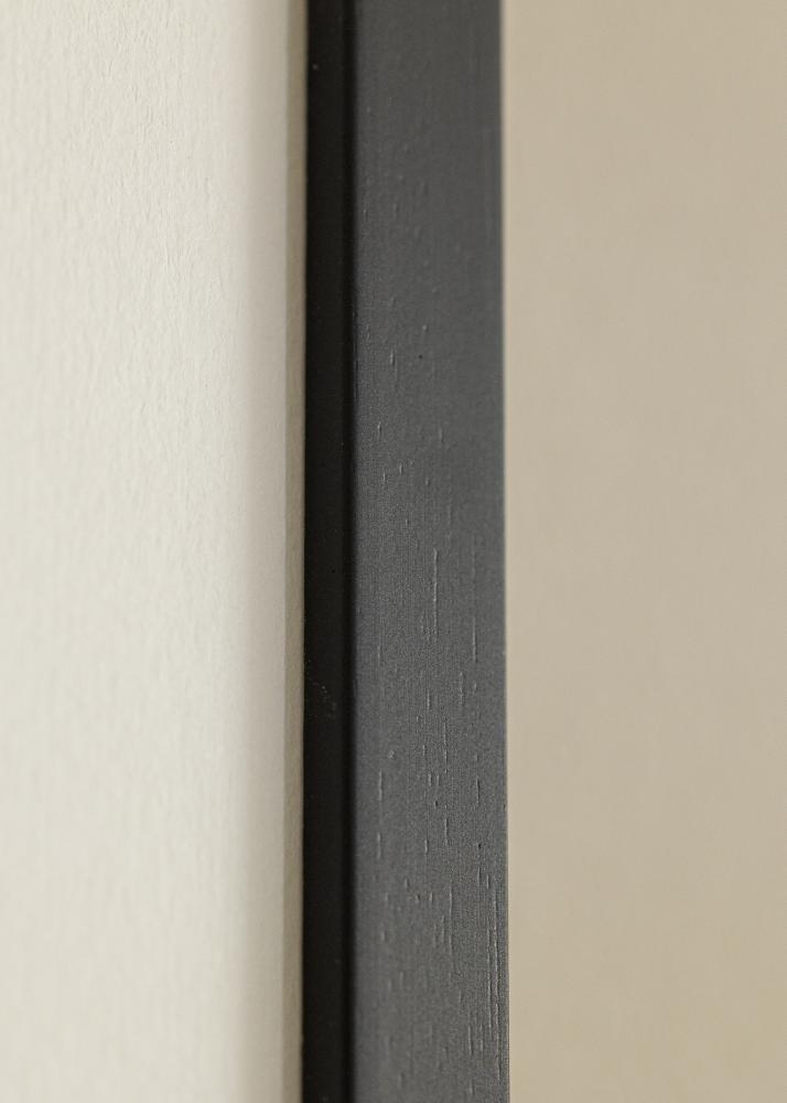 Cadre Edsbyn Noir 26x34 cm - Passe-partout Blanc 18x21 cm