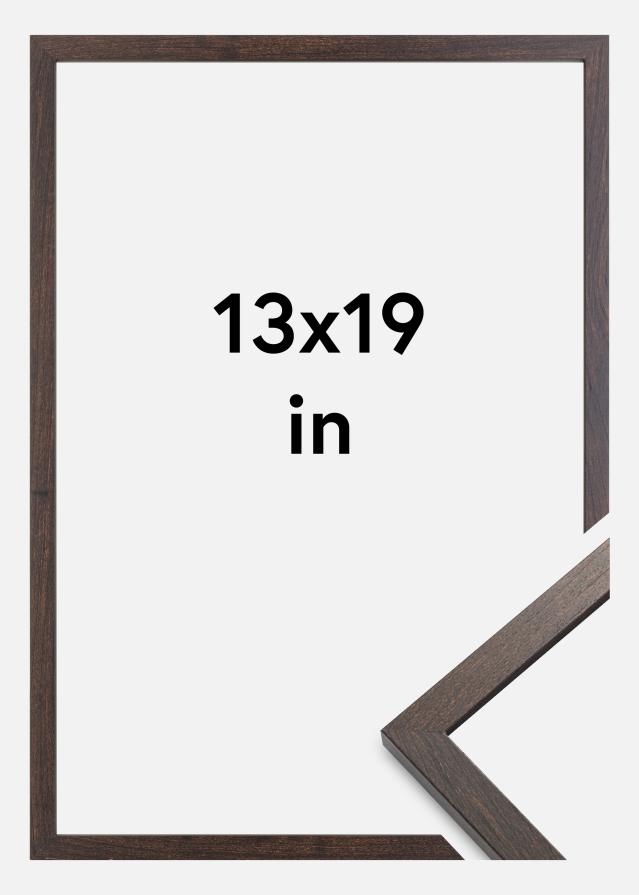 Cadre Trendy Verre Acrylique Noyer 13x19 inches (33,02x48,26 cm)