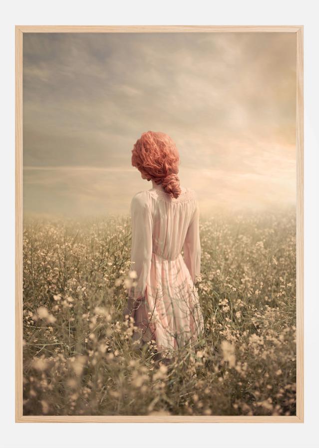 Field in Pastel Poster