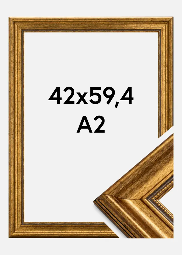 Cadre Rokoko Or 42x59,4 cm (A2)