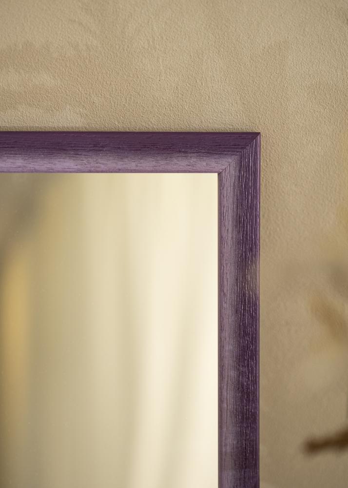 Miroir Cornwall Violet - Sur mesure