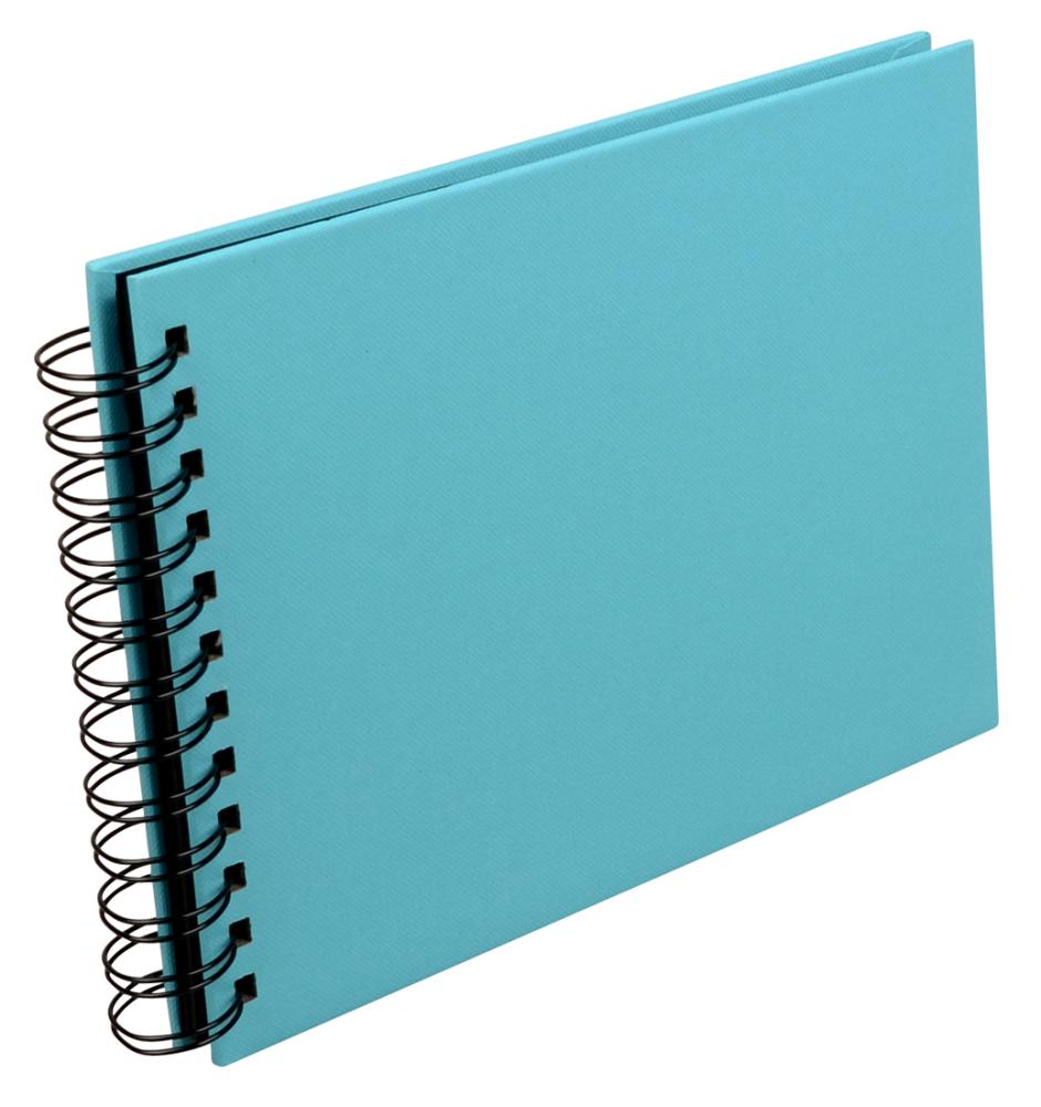 Fun Album spirale Vert - 23x17 cm (40 pages noires / 20 feuilles)