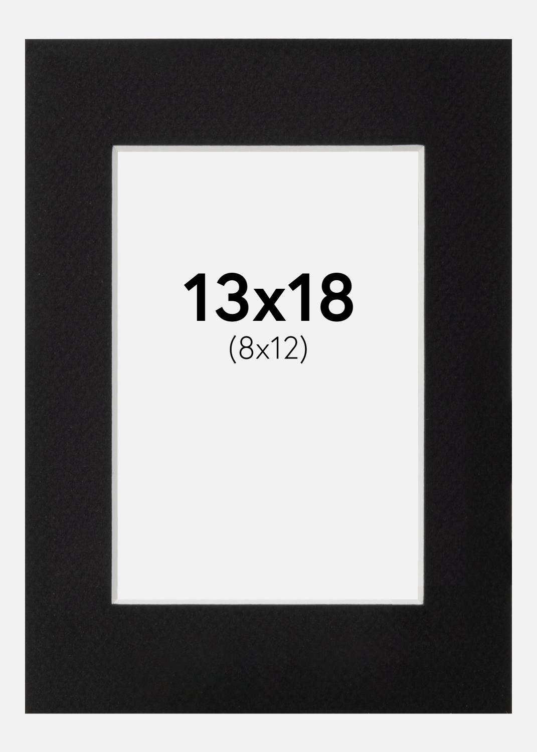 Product Image for Passe-partout Noir Standard (noyau blanc) 13x18 cm (6x9)