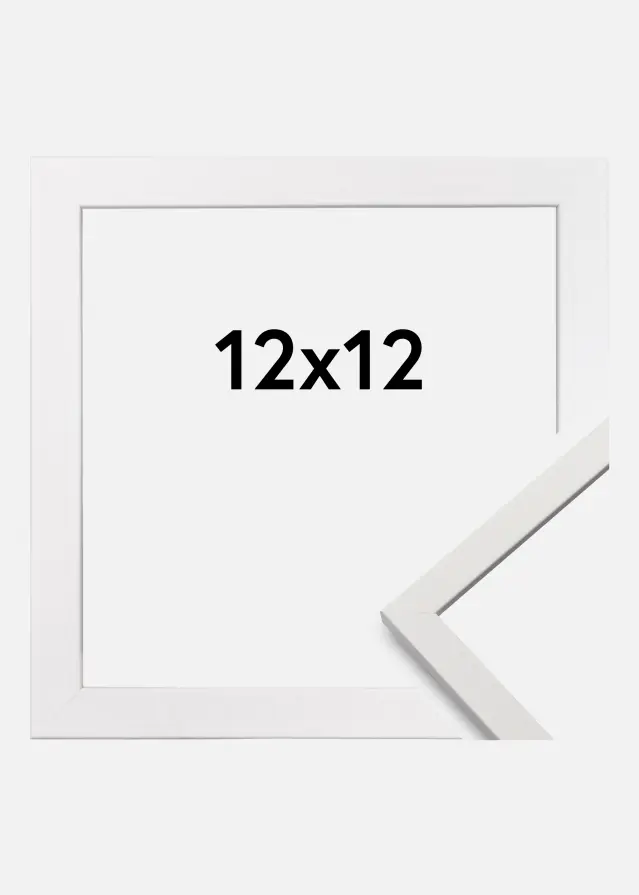 Cadre Edsbyn Blanc 12x12 cm