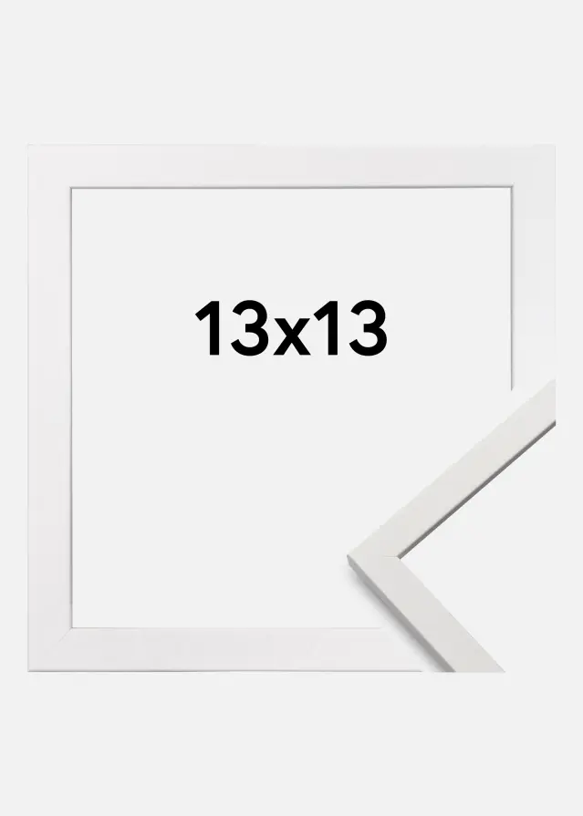 Cadre Edsbyn Blanc 13x13 cm