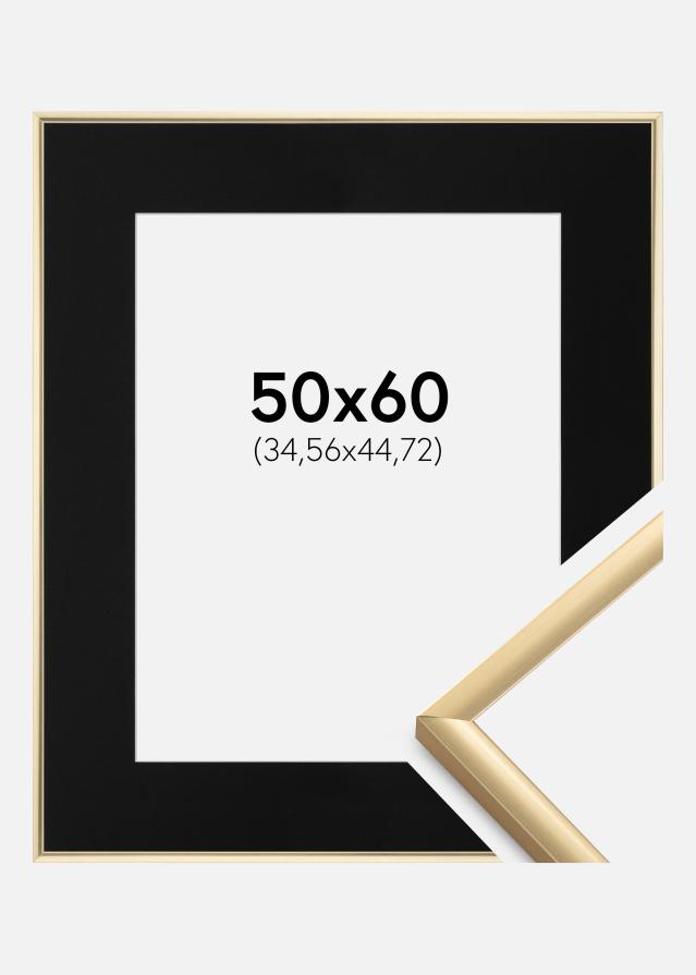Cadre New Lifestyle Or 50x60 cm - Passe-partout Noir 14x18 pouces