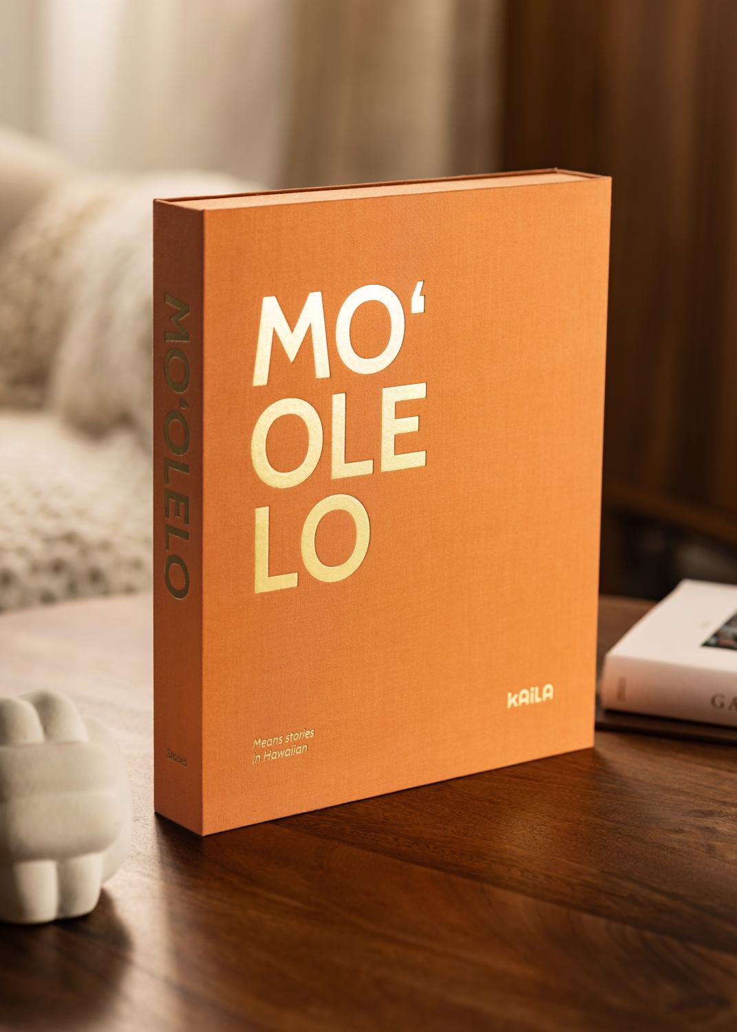 Product Image for KAILA MO'OLELO - Coffee Table Photo Album (60 Pages Noires / 30 Feuilles)
