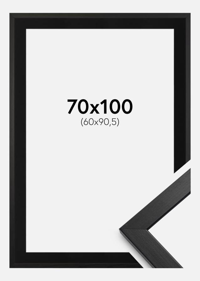 Cadre Stilren Noir 70x100 cm - Passe-partout Noir 61x91,5 cm