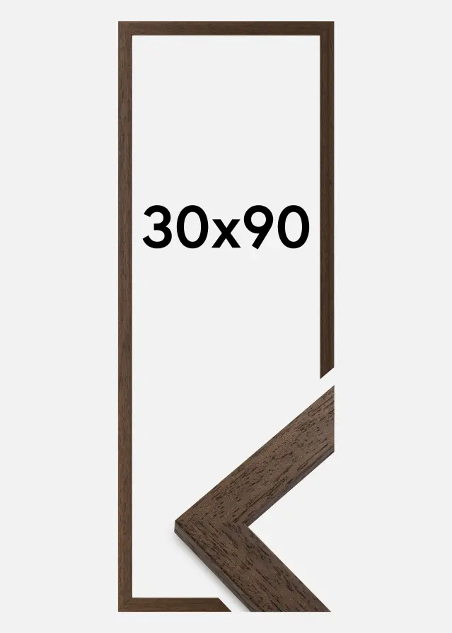 Cadre Brown Wood 30x90 cm