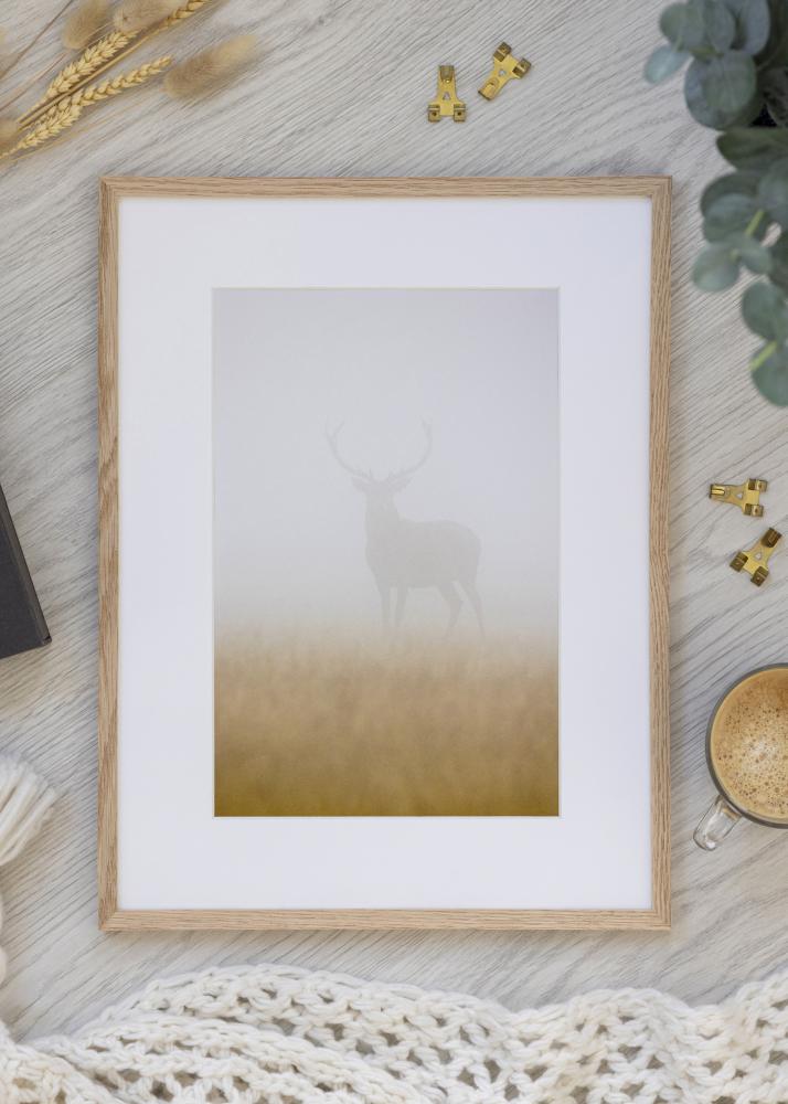 Cadre chêne étroit Acrylique 18x24 inches (45,72x60,96 cm)