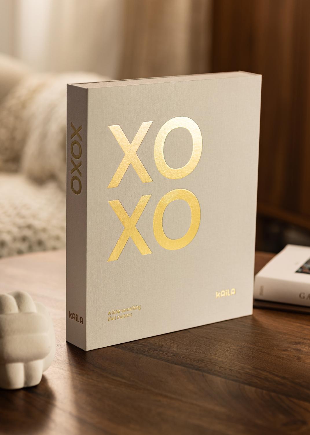 Product Image for KAILA XOXO Creme - Coffee Table Photo Album (60 Pages Noires)