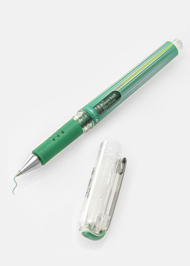 Pentel K230-MDO - Vert métallique Stylo pour album - 1 mm