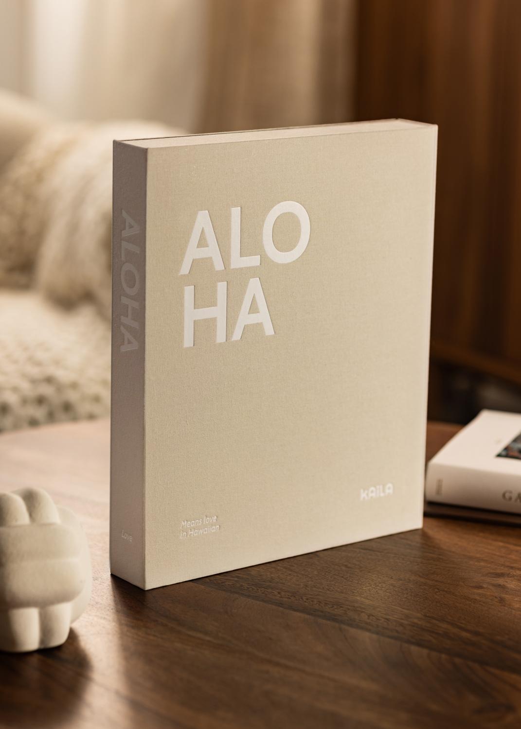 Product Image for KAILA ALOHA - Coffee Table Photo Album (60 Pages Noires / 30 Feuilles)