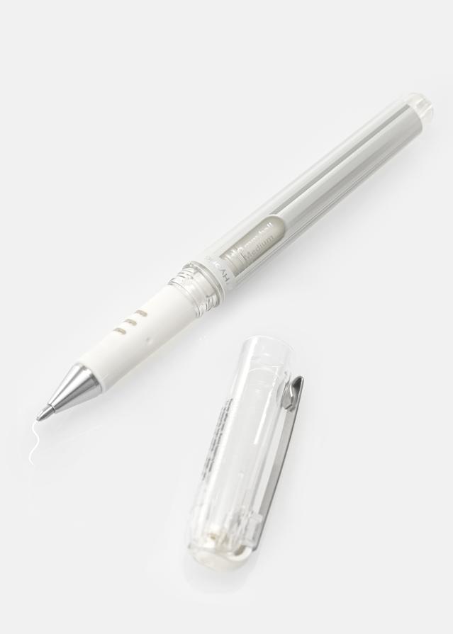 Pentel K230-WO - Blanc métallique Stylo pour album - 1 mm