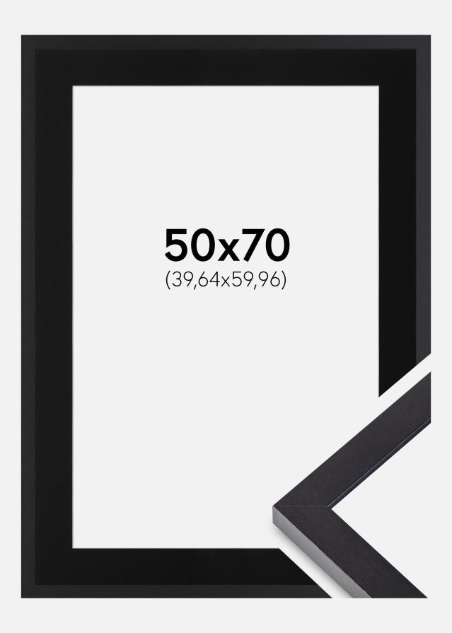 Cadre Selection Noir 50x70 cm - Passe-partout Noir 16x24 pouces