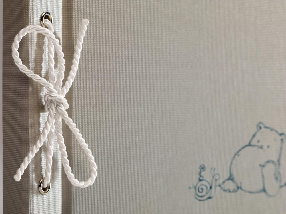 Madu Album bébé - 23,5x16 cm (40 pages blanches / 20 feuilles)