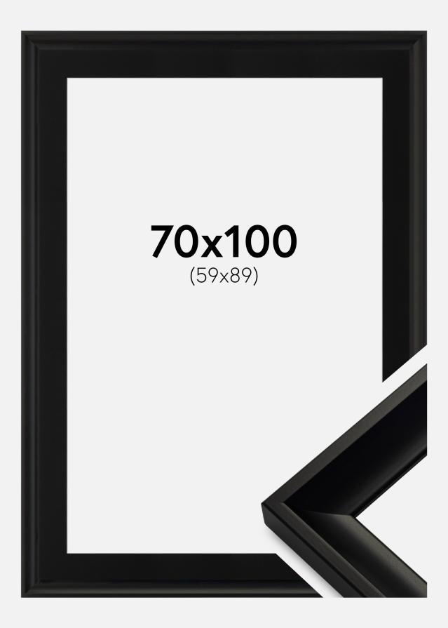 Cadre Öjaren Noir 70x100 cm - Passe-partout Noir 60x90 cm