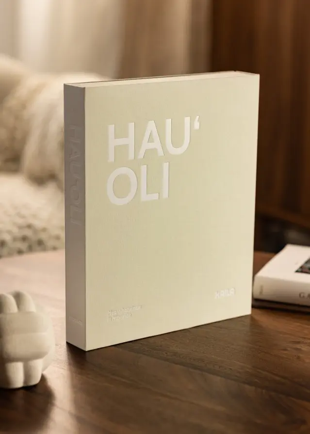 KAILA HAU'OLI - Coffee Table Photo Album (60 Pages Noires / 30 Feuilles)